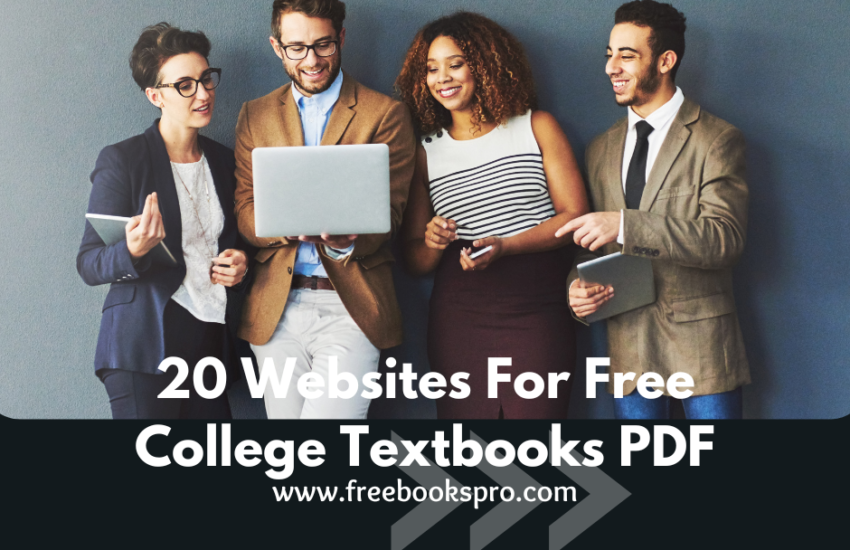 20 Websites For Free College Textbooks PDF