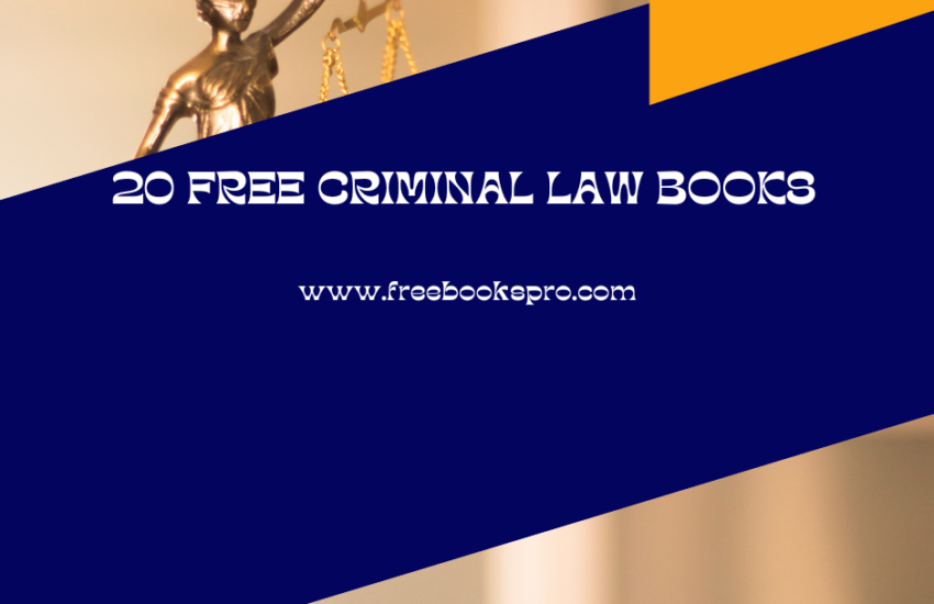 Free Criminal Law Books