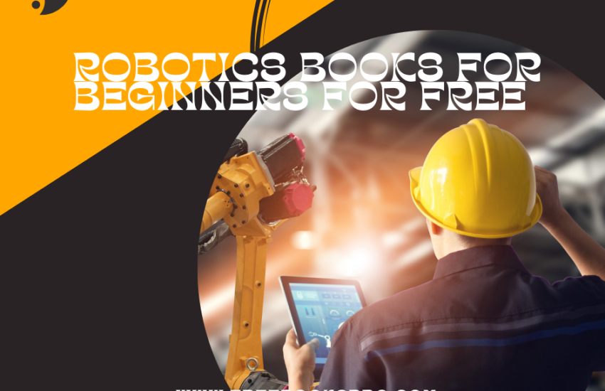 Robotics Books for Beginners for Free